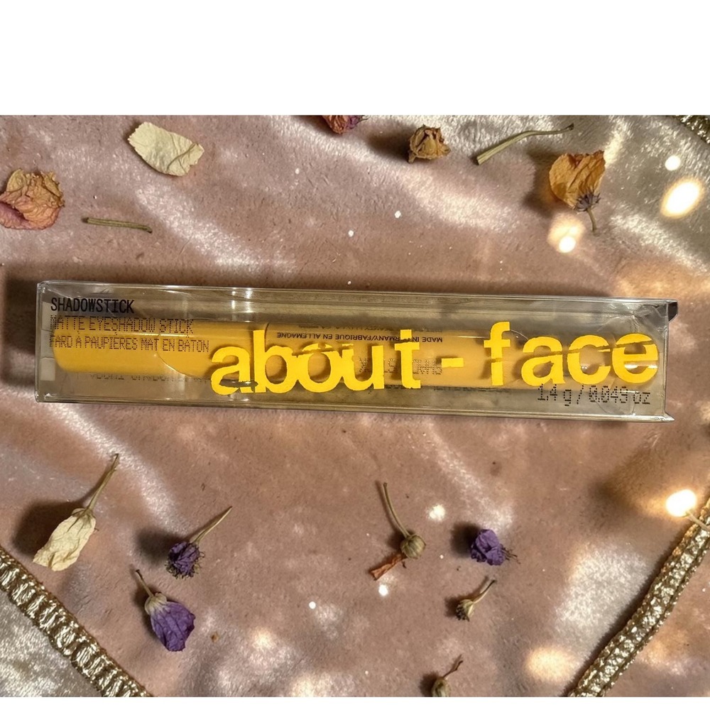 About-Face - Shadowstick Matte Eyeshadow Stick - Shade: "Ready Set Saffron" -NEW
